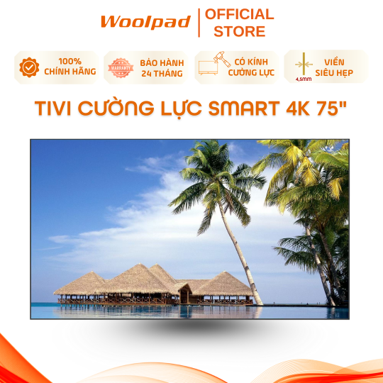 Màn hình cường lực 4K 75inch WOOLPAD
